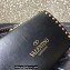 Valentino Rockstud Alcove Grainy Calfskin Crossbody Bag Black/Gold 2022