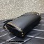 Valentino Rockstud Alcove Grainy Calfskin Crossbody Bag Black/Gold 2022