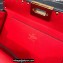 Valentino Rockstud Alcove Grainy Calfskin Crossbody Bag Black/Gold 2022