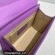 Jacquemus Le Chiquito Noeud Flexible Handle Small Bag Leather Purple