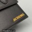 Jacquemus Le Chiquito Noeud Flexible Handle Small Bag Leather Black