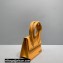 Jacquemus Le Chiquito Noeud Flexible Handle Small Bag Leather Yellow