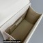 Jacquemus Le Chiquito Noeud Flexible Handle Small Bag Leather White