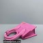 Jacquemus Le Chiquito Noeud Flexible Handle Small Bag Suede Pink