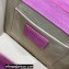Jacquemus Le Chiquito Noeud Flexible Handle Small Bag Suede Pink