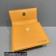 Jacquemus Le Chiquito Noeud Flexible Handle Small Bag Leather Yellow