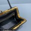 Jil Sander Goji Frame Square Small Shoulder Bag Black