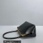 Jil Sander Goji Frame Square Small Shoulder Bag Black