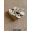Valentino Roman Stud Macrome Espadrille Wedge Sandals White 2022