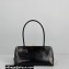 Jil Sander Goji Frame Small Hand Bag Black/Gold