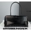 Jil Sander Goji Frame Small Hand Bag Black/Silver