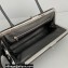 Jil Sander Goji Frame Small Hand Bag Black/Silver