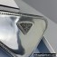 Prada Brushed Leather Triangle mini-pouch Bag 1NR005 Silver 2022