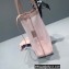 Prada Small Sequined Mesh Tote Bag 1BG417 Pink 2022