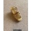 Valentino Roman Stud Macrome Espadrille Wedge Sandals Gold 2022
