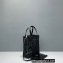 Prada Small Polka-dot Mesh Tote Bag 1BG417 Black 2022