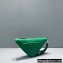 Prada Leather Triangle Pouch Bag 1NE039 Green 2022
