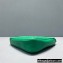 Prada Leather Triangle Pouch Bag 1NE039 Green 2022