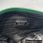 Prada Leather Triangle Pouch Bag 1NE039 Green 2022