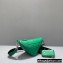 Prada Leather Triangle Shoulder Bag 1BH190 Green 2022