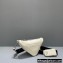 Prada Leather Triangle Shoulder Bag 1BH190 White 2022