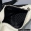 Prada Leather Triangle Shoulder Bag 1BH190 White 2022