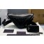 Prada Leather Triangle Shoulder Bag 1BH190 Black 2022