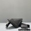 Prada Leather Triangle Shoulder Bag 1BH190 Black 2022