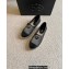Prada Mesh Leather Logo Espadrilles Black 2022