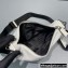 Prada Nylon Triangle Shoulder Bag White 2022