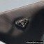 Prada Nylon Triangle Shoulder Bag Black 2022