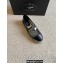 Prada Mesh Leather Logo Espadrilles Black 2022