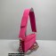 Jacquemus Le Ciuciu Rectangular Box Bag Suede Fuchsia