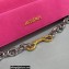 Jacquemus Le Ciuciu Rectangular Box Bag Suede Fuchsia