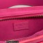 Jacquemus Le Ciuciu Rectangular Box Bag Suede Fuchsia