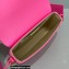 Jacquemus Le Carinu Small Square Bag Leather Fuchsia