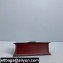 Jacquemus Le grand Bambino Large Envelope Handbag Leather Burgundy
