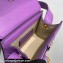 Jacquemus Le Chiquito Montagne Mini sac en cuir Bag Leather Purple