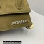 Jacquemus Le Chiquito Homme Mini Bag Suede Olive Green with Removable Shoulder Strap