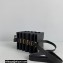 Y/project Accordion Mini Shoulder Bag Leather Black