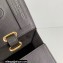 Y/project Accordion Mini Shoulder Bag Leather Black