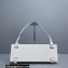 Y/project Accordion Baguette Bag Leather White