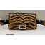 Fendi Tiger motif fabric Medium Baguette Bag 2022