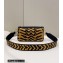 Fendi Tiger motif fabric Medium Baguette Bag 2022