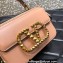 Valentino Alcove Rockstud Vlogo Leather Crossbody Bag Nude 2022