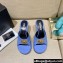 Versace Icon Crysatl Medusa Medallion Heel Mules Leather Light Blue 2022