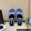 Versace Icon Crysatl Medusa Medallion Heel Mules Leather Light Blue 2022