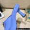 Versace Icon Crysatl Medusa Medallion Heel Mules Leather Light Blue 2022