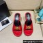 Versace Icon Crysatl Medusa Medallion Heel Mules Leather Red 2022