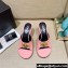 Versace Icon Crysatl Medusa Medallion Heel Mules Leather Pink 2022